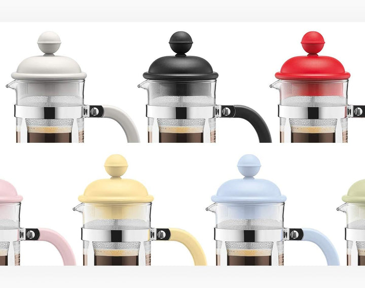 Bodum 1913-913 CAFFETTIERA Kaffeebereiter (French Press System, Permanent Edelstahlfilter, 0,35 lite