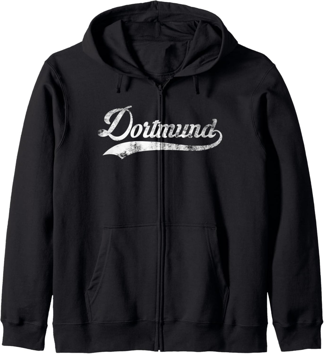 Dortmund Stadt Vintage Design - Cool Old School Kapuzenjacke