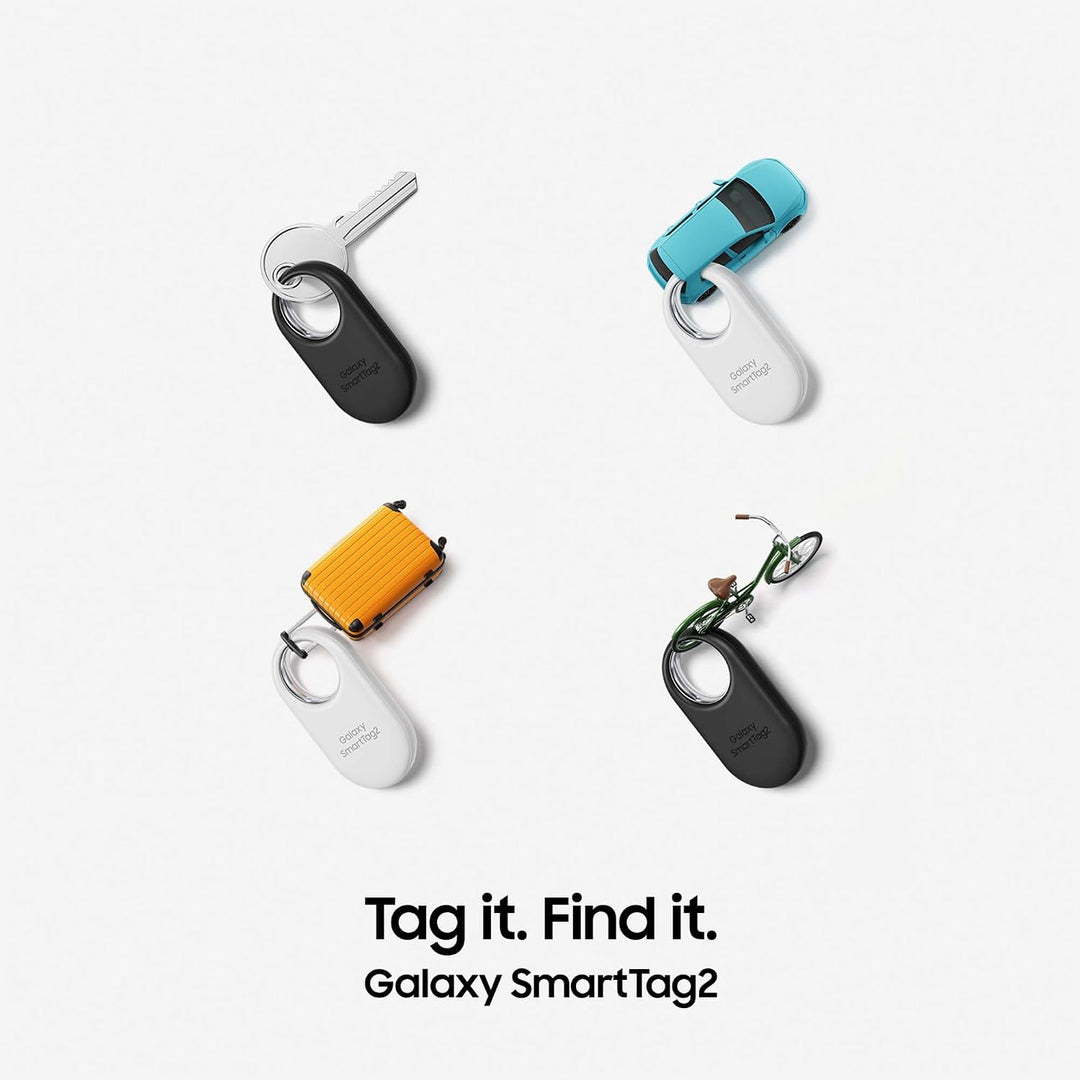 Samsung Galaxy SmartTag2 Bluetooth-Tracker, Kompassansicht, Suche in der Nähe, mit bis zu 500 Tage L