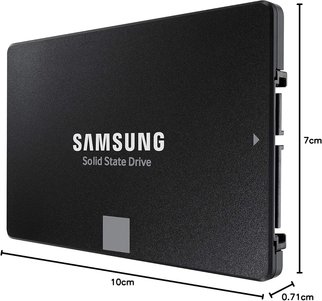 Samsung Electronics 870 EVO Interne SSD (MZ-77E500B/AM), 500 GB, 6,3 cm (2,5 Zoll), SATA III