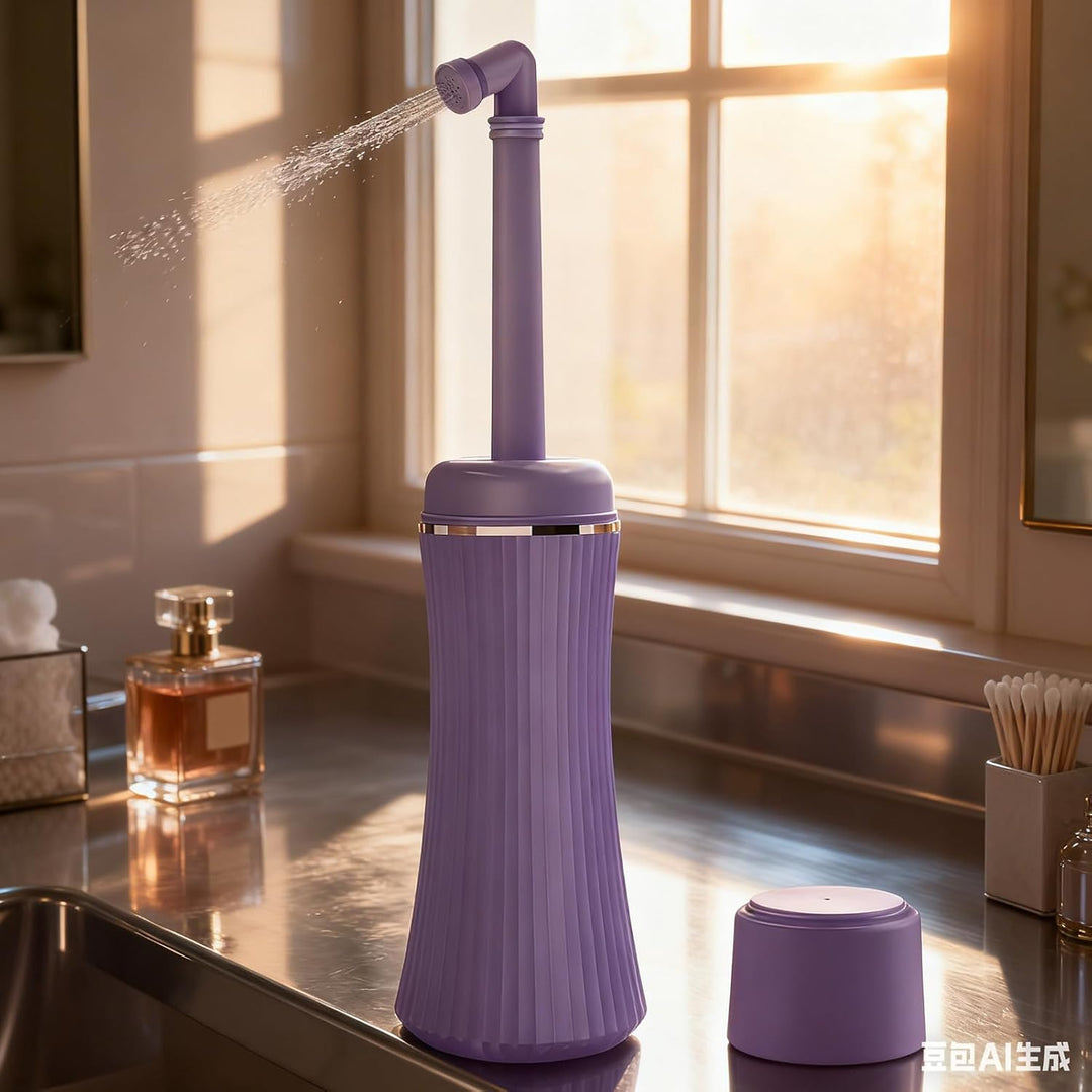 Dammflaschen Für Feminine Hygiene | Bidet Reinigungssprüher 400ml,Manuelles Handheld Tragbares Bidet