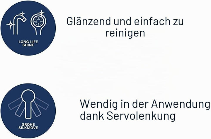 GROHE 33 300 003 EUROSMART Einhebelmischer Badewanne Chrom ohne Ausrüstung