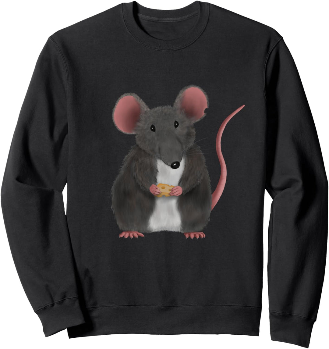 Süsse Maus oder Ratte (D010-0775A) Sweatshirt