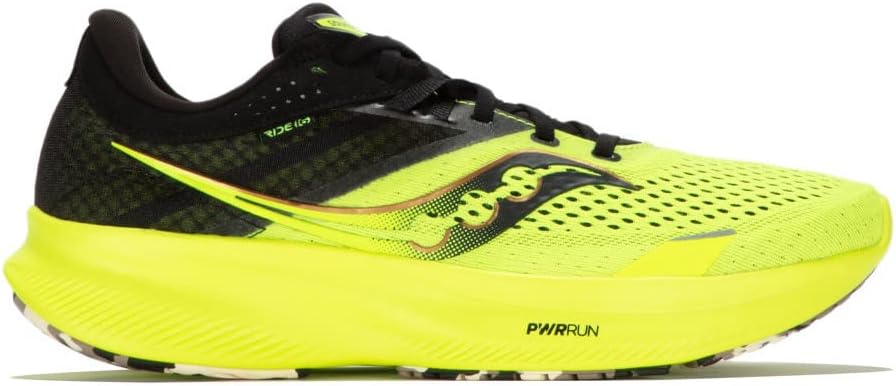 Saucony Herren Ride 16Sneaker 40.5 EU Gelb, 40.5 EU Gelb
