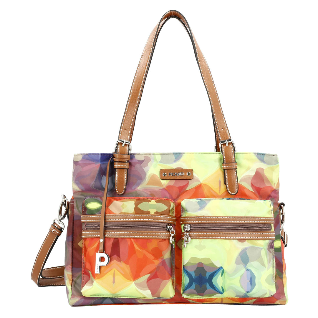 Picard Damen Shopper SONJA aus Nylon Mittel | mit Reissverschluss | Shopper | Alltag, Ausgehen Dooby