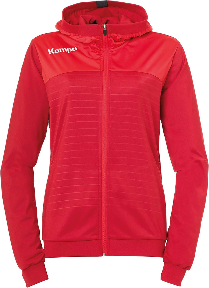 Kempa Damen Emotion 2.0 Kapuzenjacke Damen Kapuzenjacke XS chilirot/Rot, XS chilirot/Rot