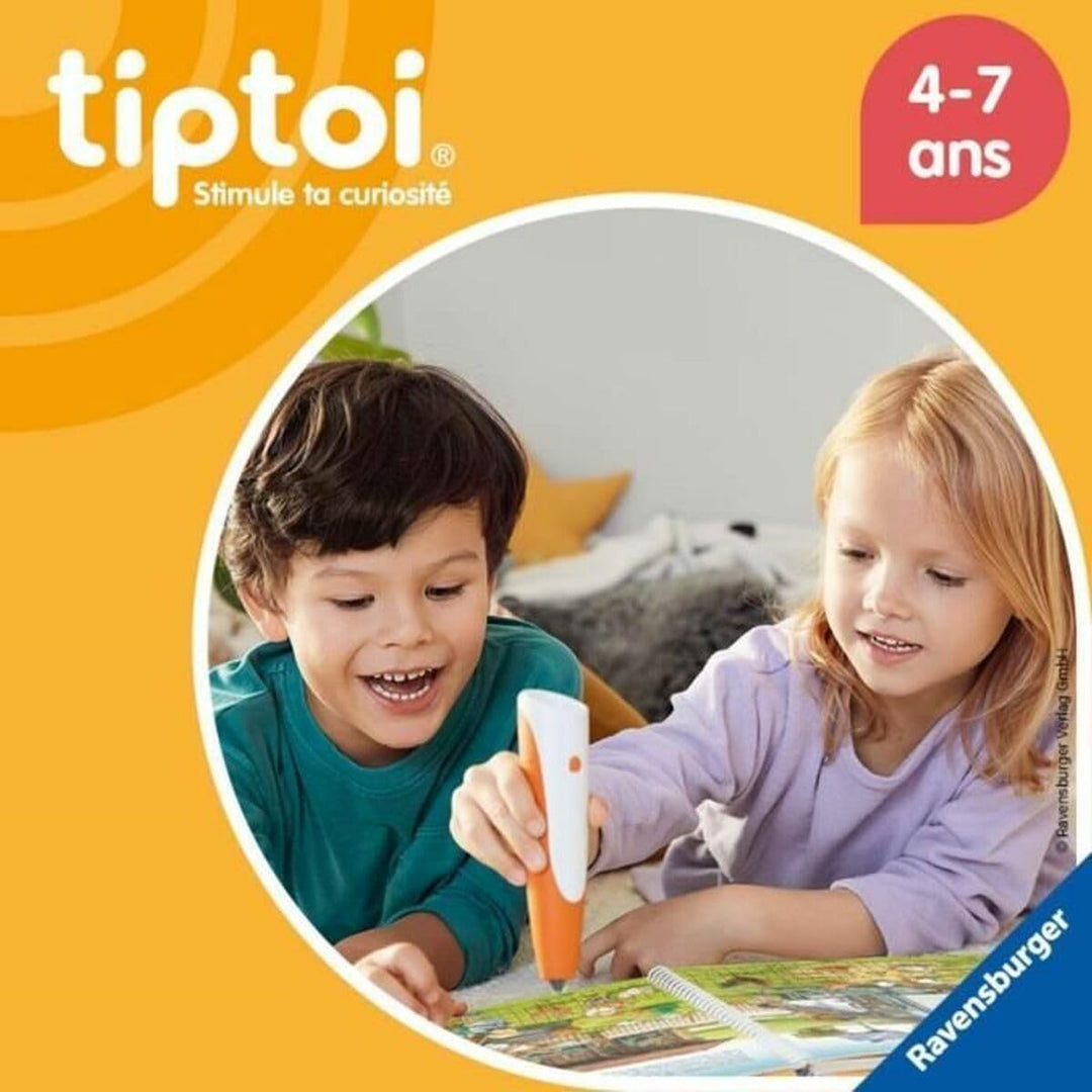 Ravensburger - tiptoi® – Starter-Set – Leser + Buch Ich entdecke die Dinosaurier – elektronisches Le