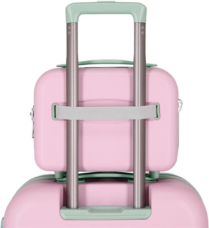 Disney Joumma Travelling with Stitch Nececer anpassbar, Rosa, 29 x 21 x 15 cm, starr, ABS, 9,14 l, 2