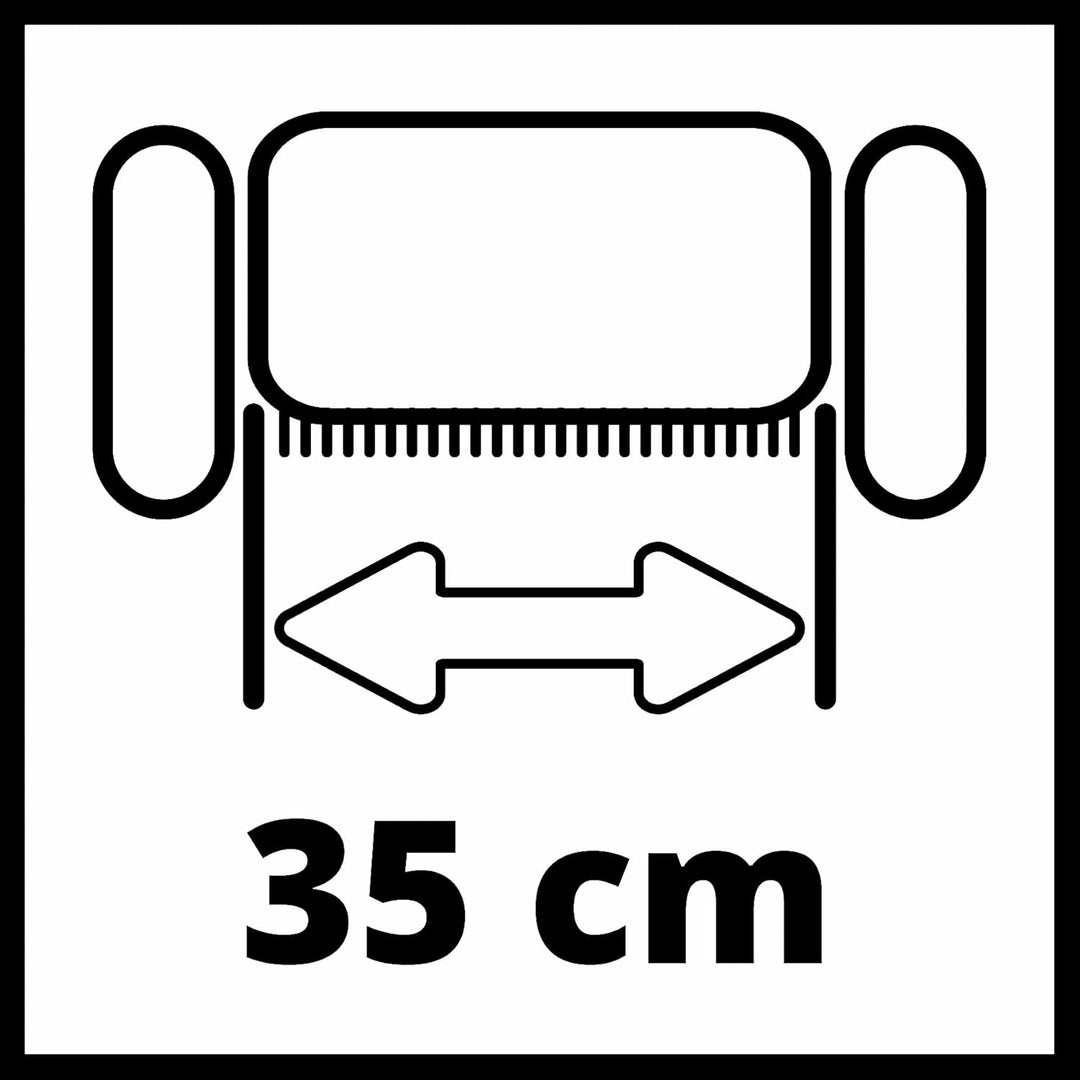 Original Einhell Messerwalze GE-SC 36/35 Li (Vertikutierer-Zubehör, 16 Edelstahl-Messer, passend für
