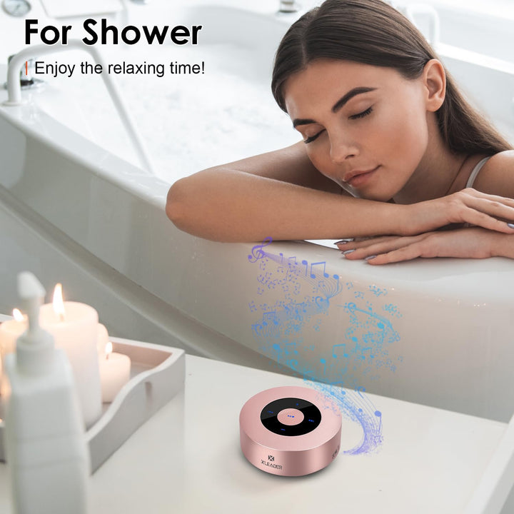 Xleader Mini Bluetooth Lautsprecher, Klein Musikbox, Touch Design, Unterstützt Aux-Eingang, Micro SD