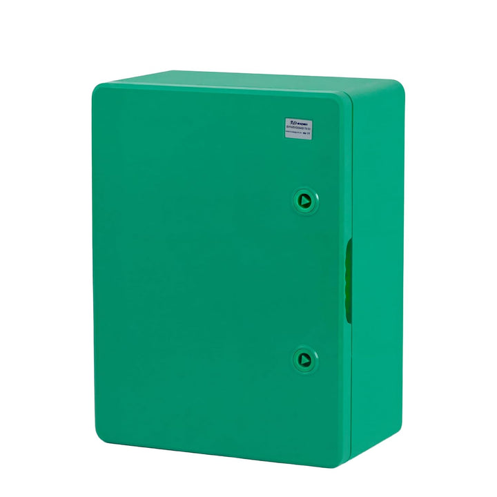 BOXEXPERT® Verteilerkasten aussen wasserdicht [ABS Kunststoff IP65 Gehäuse] grün (Serie Fleet) 400x3