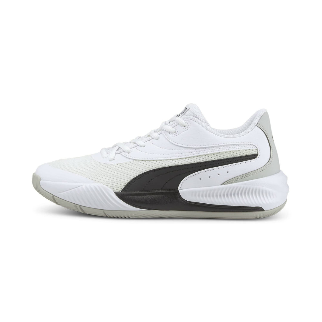 PUMA Unisex Triple Basketballschuh 48.5 EU Puma White Puma Black, 48.5 EU Puma White Puma Black