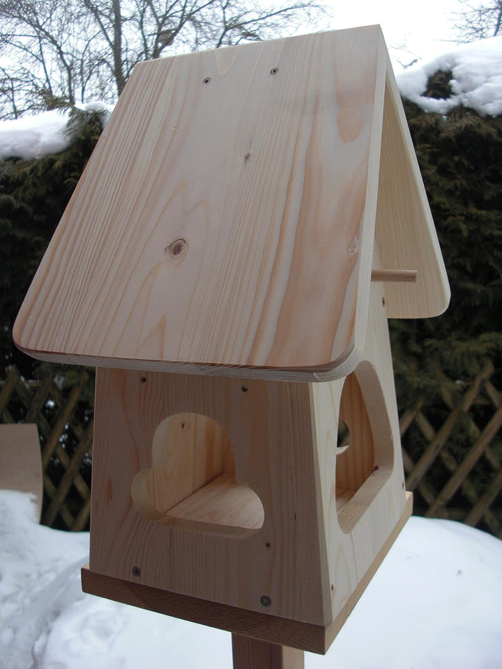 Nistkasten(NB2)-mit Vogelfutterhaus zum selbst Bauen-Bausatz-Vogelhaus-Vogelhäuschen-sauberste Verar