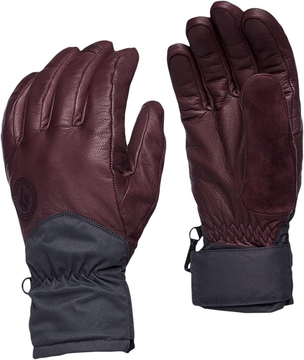 Black Diamond Herren Tour Handschuhe Skihandschuhe Fingerhandschuhe, S bordeaux