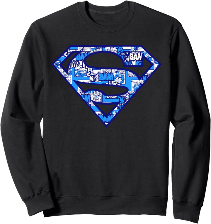 DC Superman-Logocollage Sweatshirt