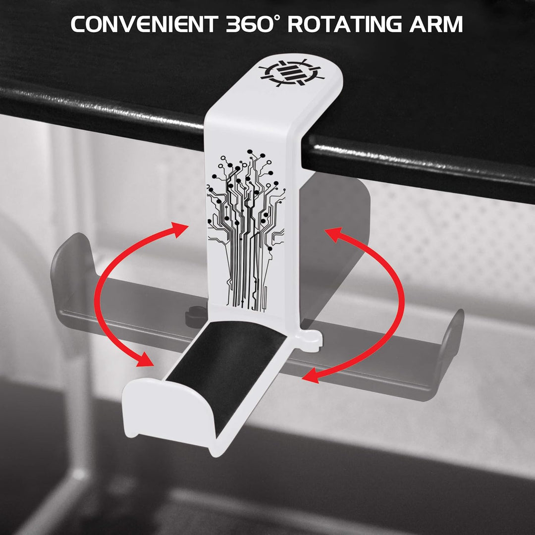 ENHANCE PC Gaming Headset Kopfhörer Halterung Hanger Mount Kopfhörer Stand mit verstellbaren & Schwe