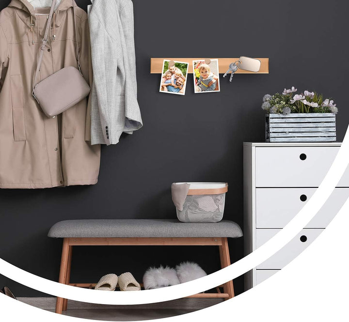 Thingles® Profi-Küchen Magnetleiste ohne Bohren für Messer - 40cm aus hochwertigem Edelstahl I Edle