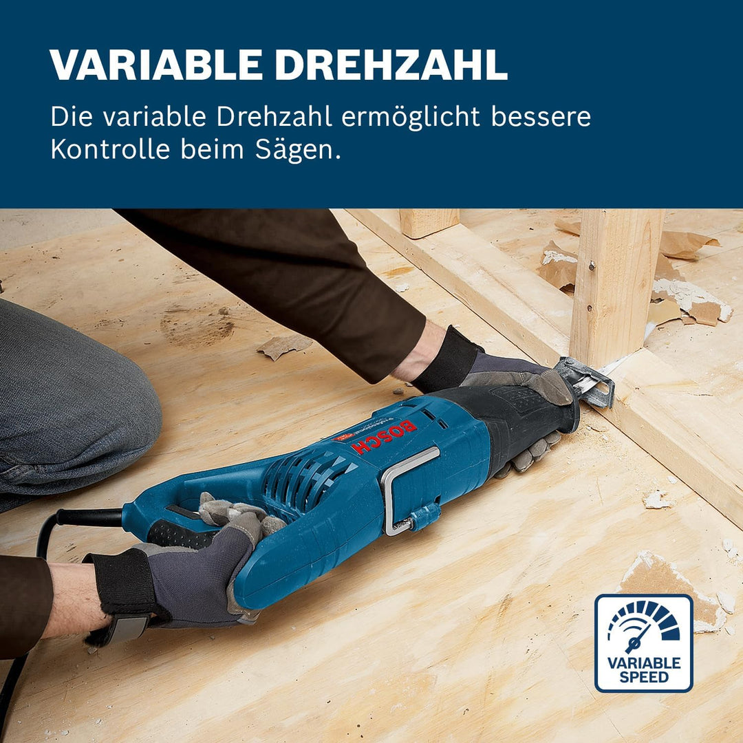 Bosch Professional Säbelsäge GSA 1100 E (1100 Watt, inkl. 1 x Säbelsägeblatt S 2345 X für Holz, 1x S