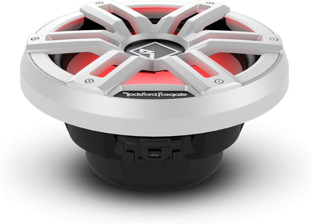 Rockford Fosgate Color Optix M2D4-12S - 30 cm Passiv Subwoofer mit 1600 Watt (RMS: 400 Watt) - weiss
