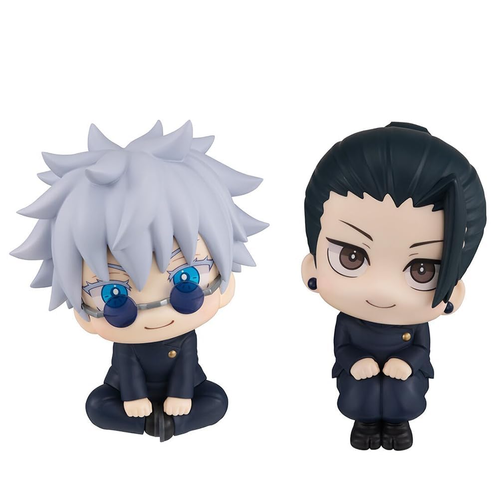 2Stk Satoru Gojo/Suguru Geto Figur Statue 25,24 cm Cartoon Figuren Modell Spielzeug Sammlerobjekt Or