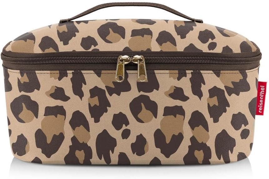 reisenthel coolerbag M Pocket Leo Macchiato – Kühltasche mit Obermaterial aus recycelten PET-Flasche