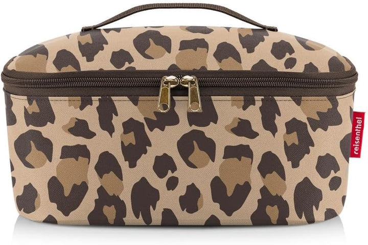 reisenthel coolerbag M Pocket Leo Macchiato – Kühltasche mit Obermaterial aus recycelten PET-Flasche
