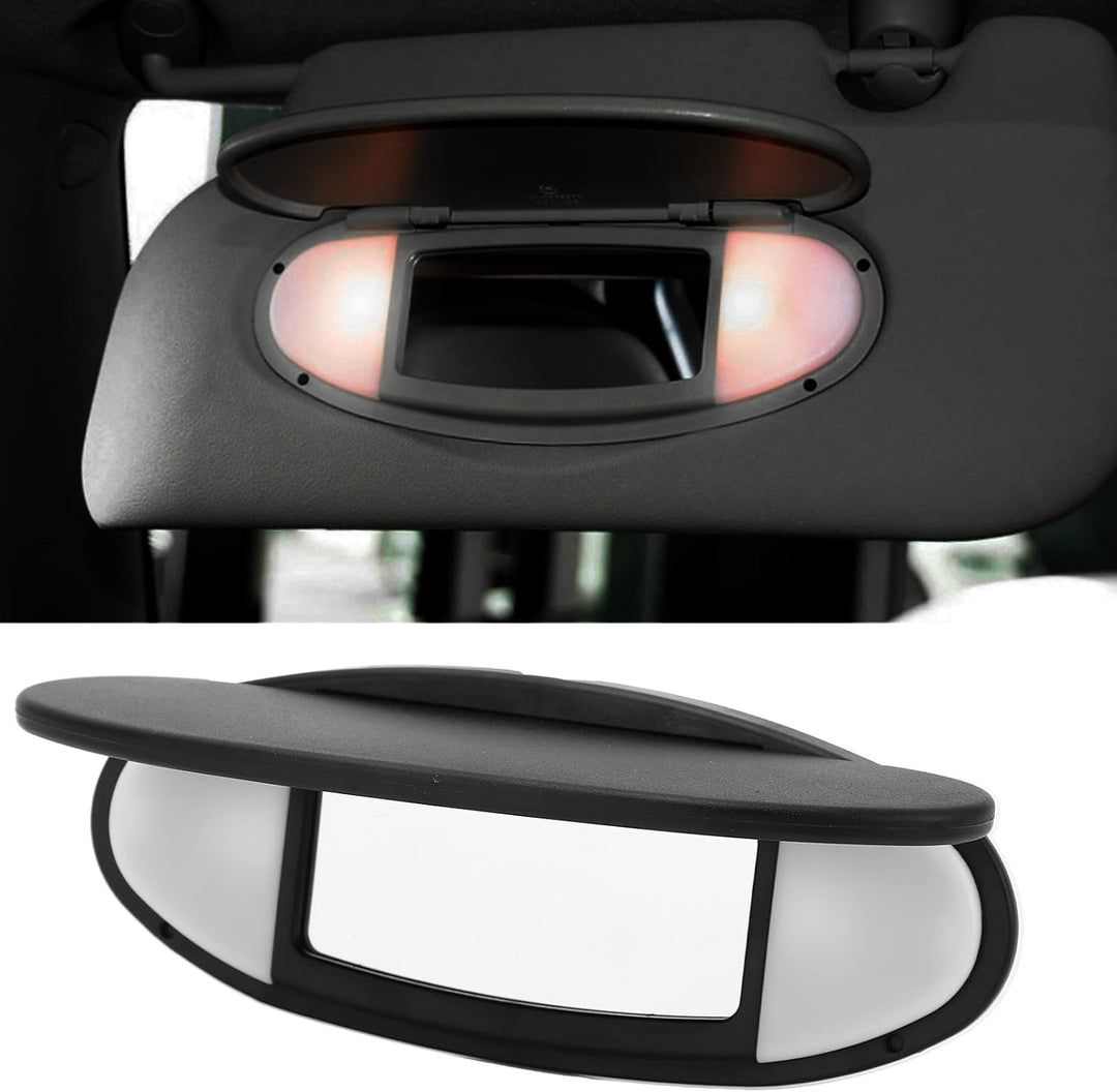 Auto-Sonnenblende, Sonnenblende Vorne mit Schminkspiegel, Blendfrei, Sonnenfest, Sicherer Fahrersatz