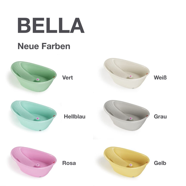 OKBABY Bella - Die gemütliche Badewanne für Neugeborene und Babys von 0-12 Monate - Grün