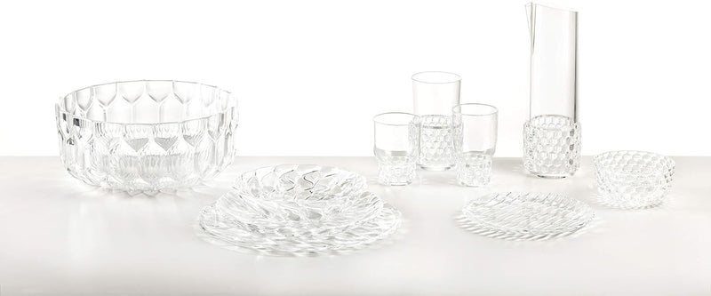 Kartell 1490B4 Jellies Family Karaffe, glasklar transparent Karaffe Glasklar, Karaffe Glasklar