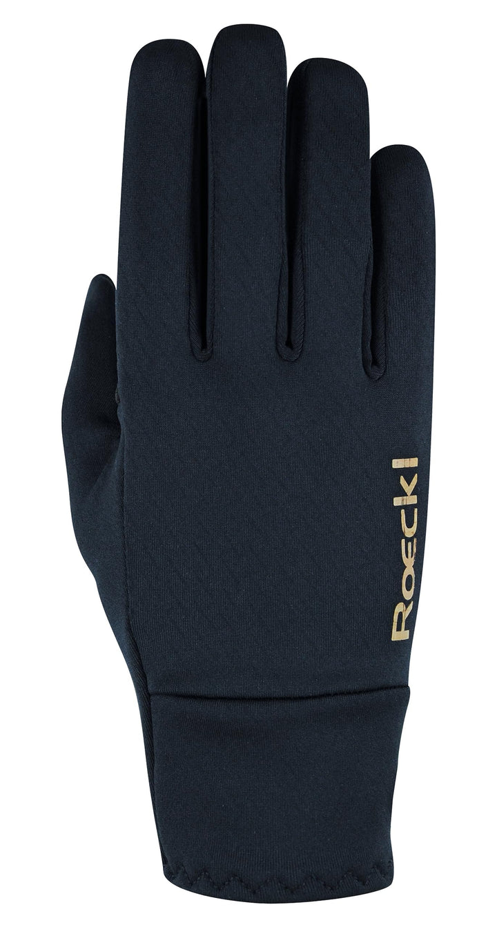 Roeckl Sports Reithandschuh Wesley, Freizeit Winter Handschuh, 2 Farben, Grösse 6-11 6 Schwarz, 6 Sc