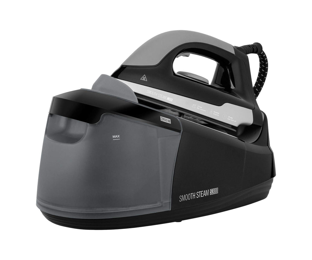 Teesa SMOOTH STEAM S300 Dampfbügelstation TSA2030, 1.2 liters, schwarz-grau