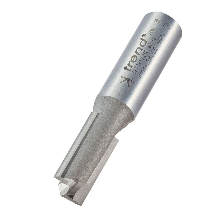 Trend 3/71 X 1/2TC Zwei Flöte Cutter 12 mm Durchmesser – Silber