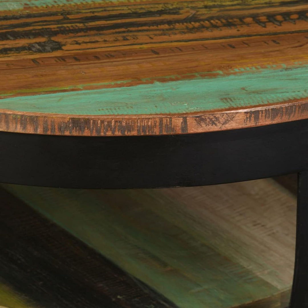 Gawany Couchtisch Raues Beistelltisch Wohnzimmer Sofatisch Kaffeetisch Industriellen Stil Altholz Ma