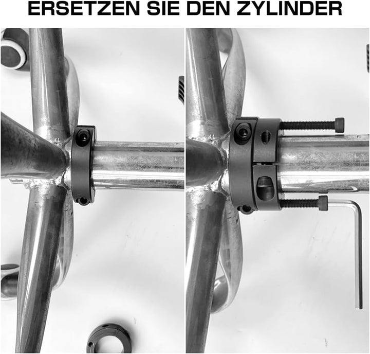 50mm Bürostuhl Gasflaschen Ausbauwerkzeug, Bürostuhl Gasliftzylinders Entfernungswerkzeuge, S45 Stah