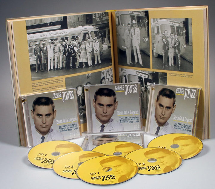 Birth Of A Legend-The Truly Complete Starday And, Audio-CD