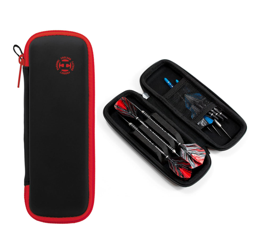 Harrows Darttasche Blaze 3 | Dartkoffer Darthalter I Dartkoffer für 3 Dartpfeile | Professionelles D