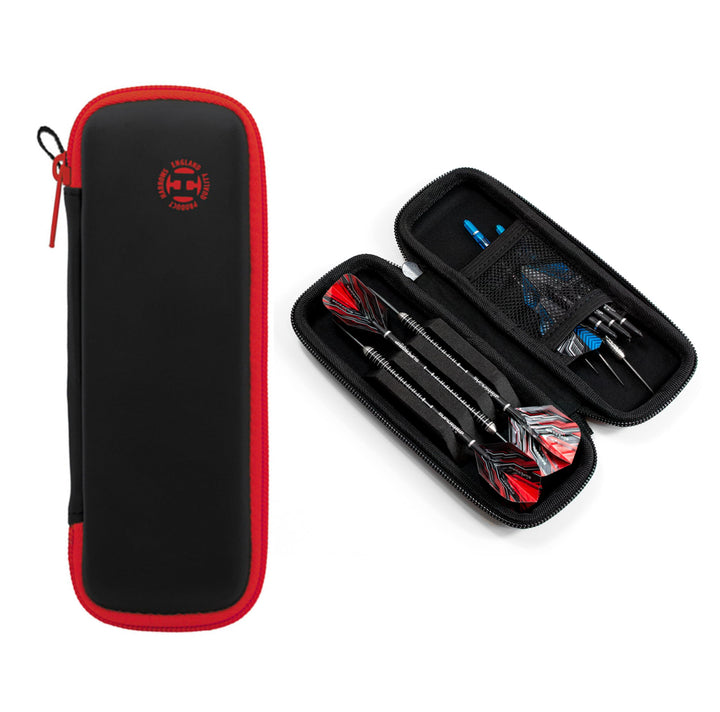 Harrows Darttasche Blaze 3 | Dartkoffer Darthalter I Dartkoffer für 3 Dartpfeile | Professionelles D