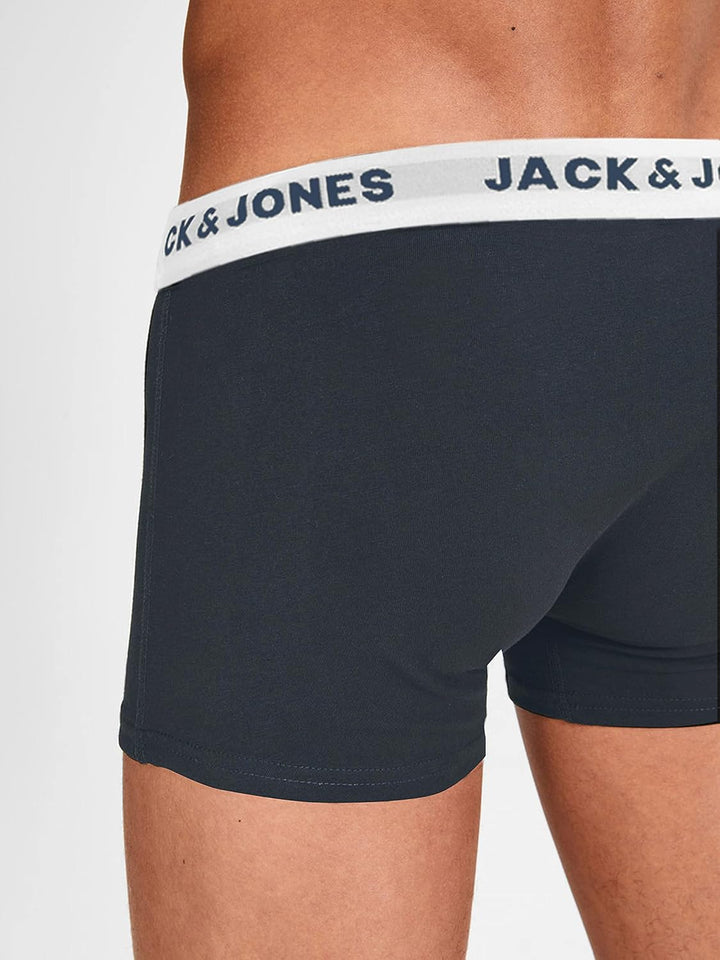 JACK &amp; JONES Male Shorts 5er-Pack Herrenunterwäsche in Grösse XS–XXL S Blau (Blue Heaven/Detail: Blu