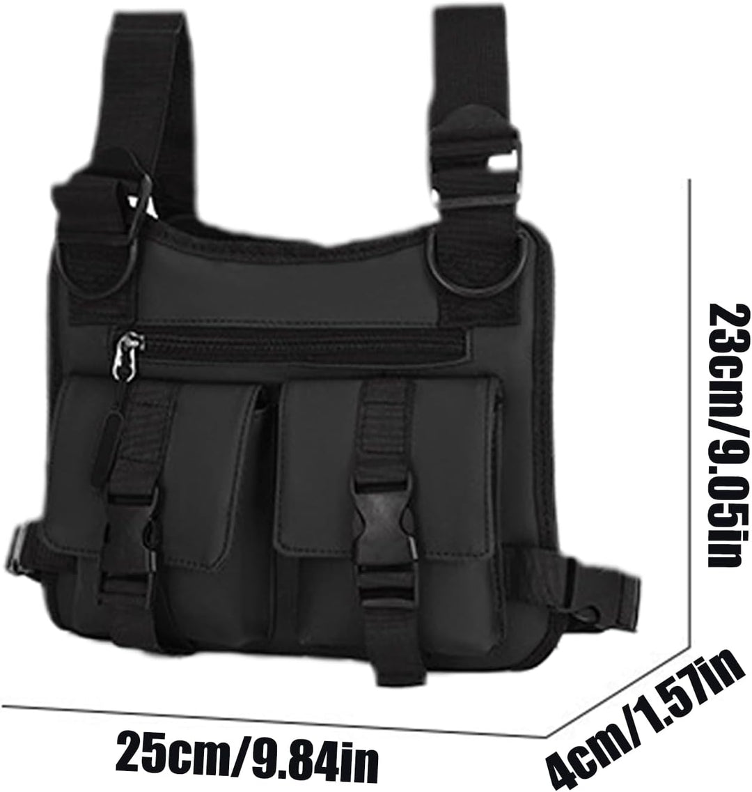 Gewichtsweste zum Spazierengehen, verstellbare, leichte Brusttasche, Gepäck und Reiseausrüstung für