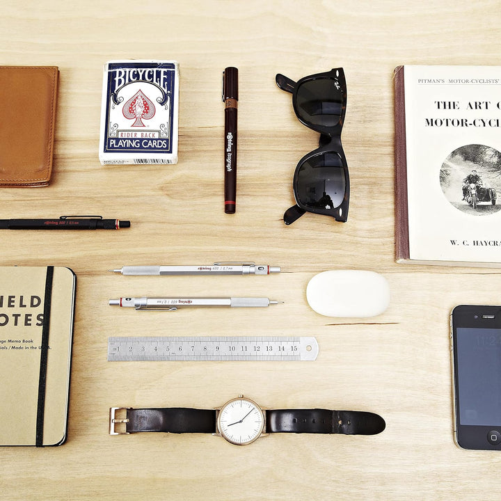 rOtring Isograph Fineliner College Set | 3 Isograph Tuschefüller (0,25 mm, 0,35 mm und 0,50 mm), Tik