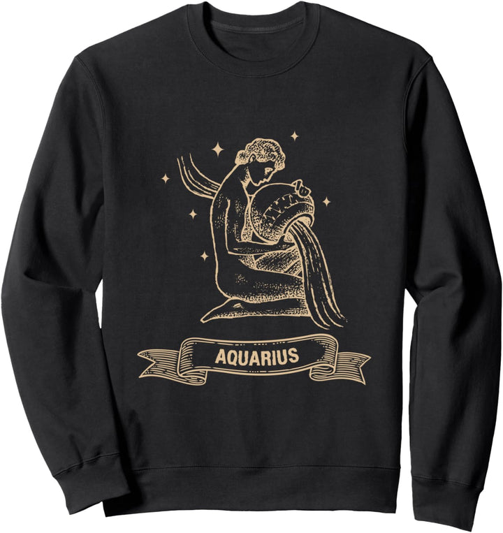 Wassermann Sternzeichen-Geschenk Männer Frauen Kinder Sweatshirt