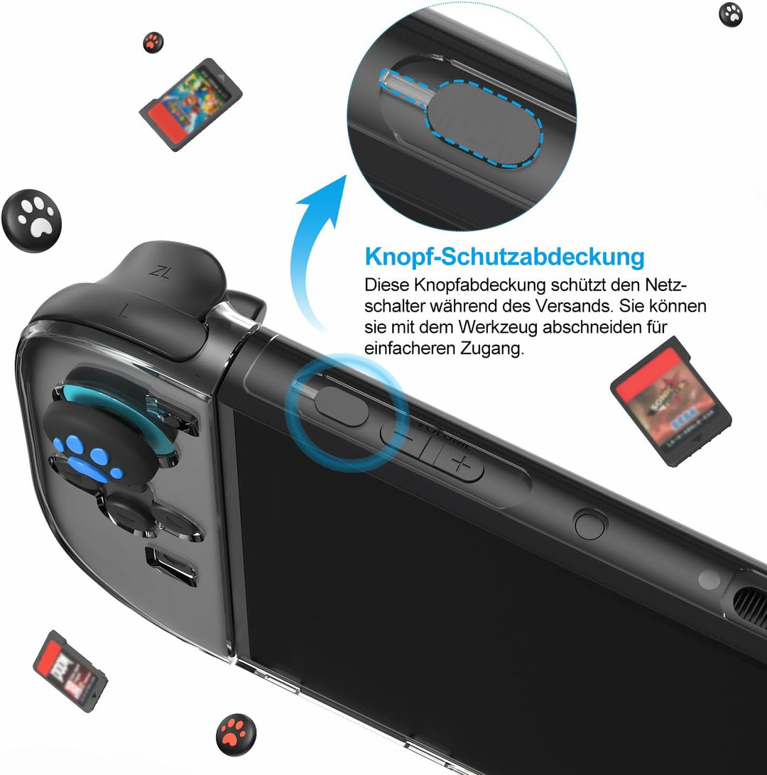 innoAura Switch 2 Tasche 14-in-1 Bundle für NS Switch 2 (2025), Switch 2 Case mit Tragetasche, Schut