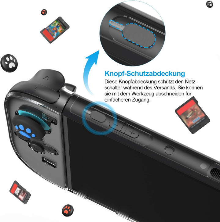 innoAura Switch 2 Tasche 14-in-1 Bundle für NS Switch 2 (2025), Switch 2 Case mit Tragetasche, Schut