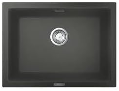 Grohe K700 Unterbau Kompositspüle granit grau 31655AT0 61 x 45.7 cm Granit Grau 61 x 45.7 cm K700 -