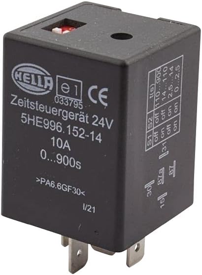 HELLA - Zeitrelais - 24V - Anschlussanzahl: 5 - Wechsler - 5HE 996 152-141