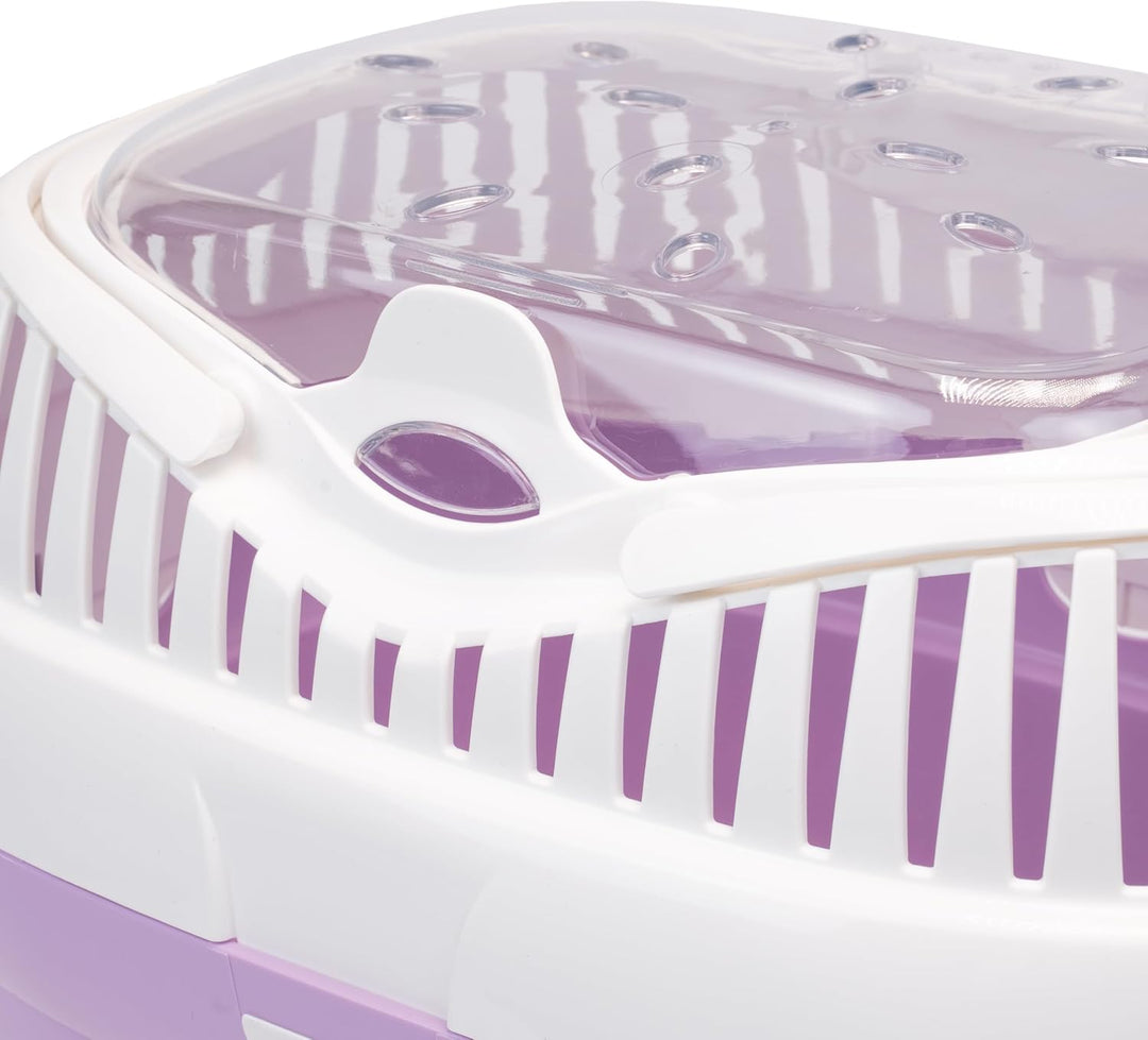 Ferplast Transportbox für Hamster und andere kleine Nagetiere Aladino Large Reisekäfig für Hamster,