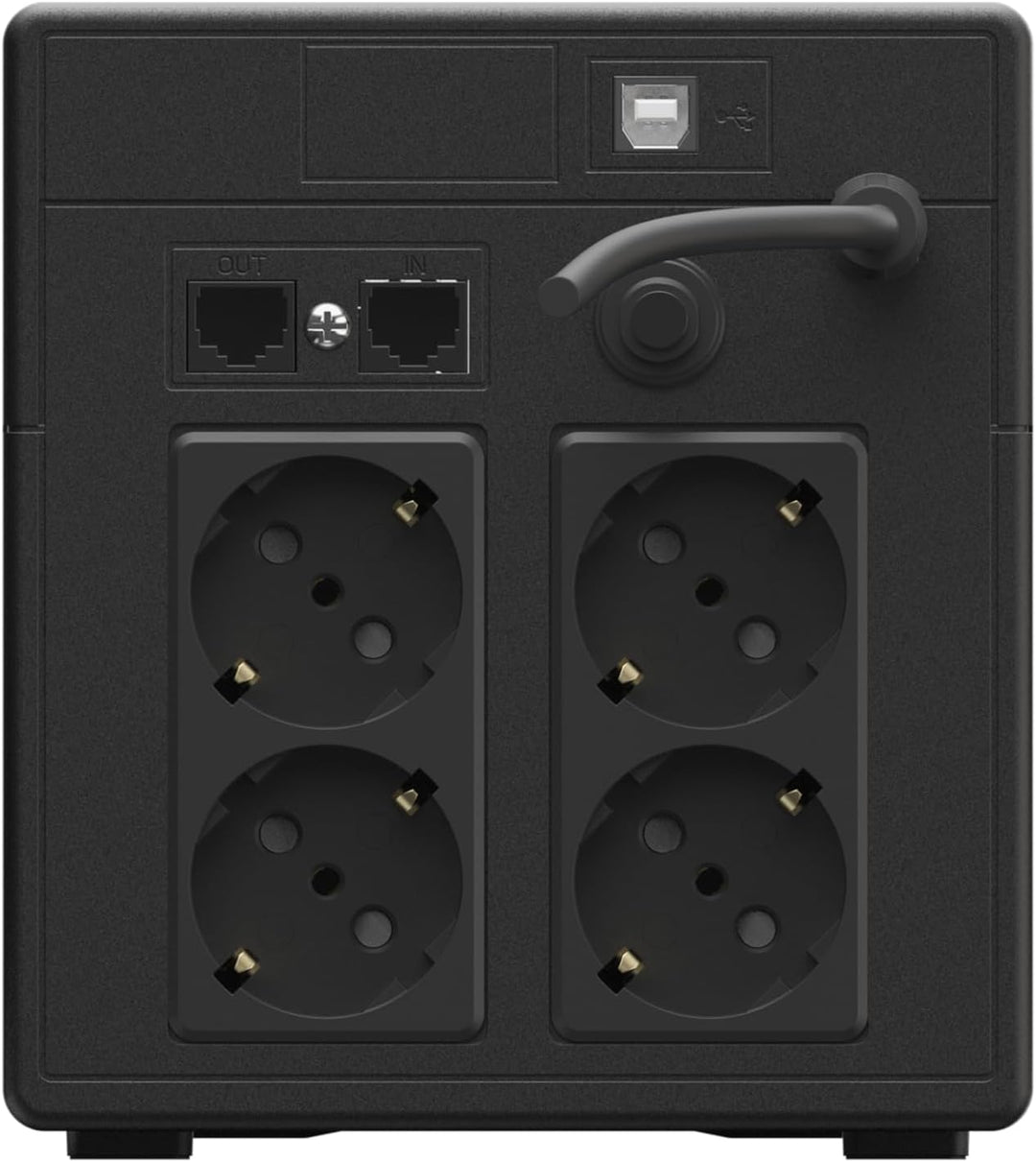 Greencell UPS 1000VA 700W PowerProof mit LCD-Display – USV mit Reiner Sinuswelle, zuverlässiger Stro