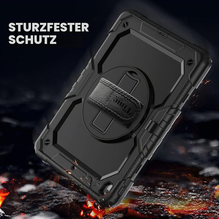 Timecity Hülle für iPad 9./8./7. Generation,iPad 10.2 Zoll Stossfest Robuste mit Displayschutz 360°-