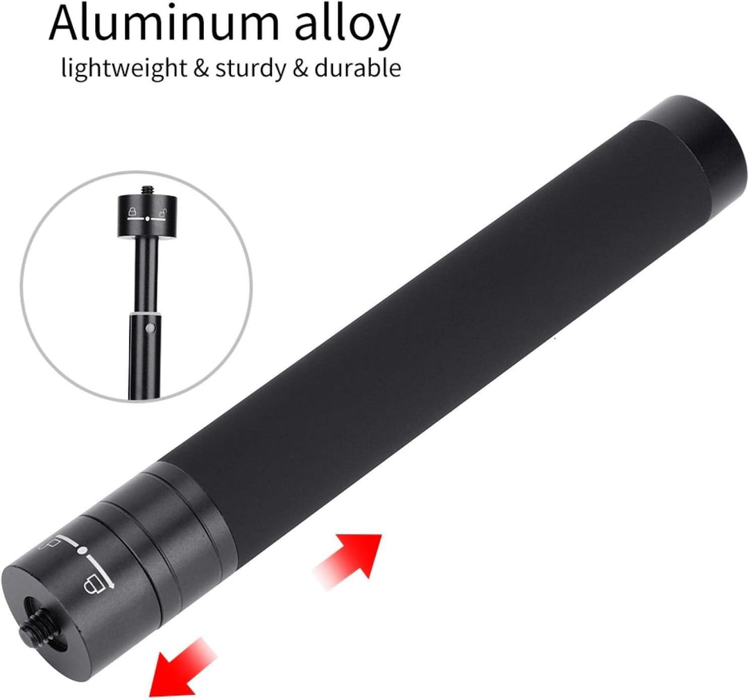 Anti-Rost-Verlängerungsstange aus Aluminiumlegierung, robuste Stativ-Verlängerungsstange, 1/4 '' Sch