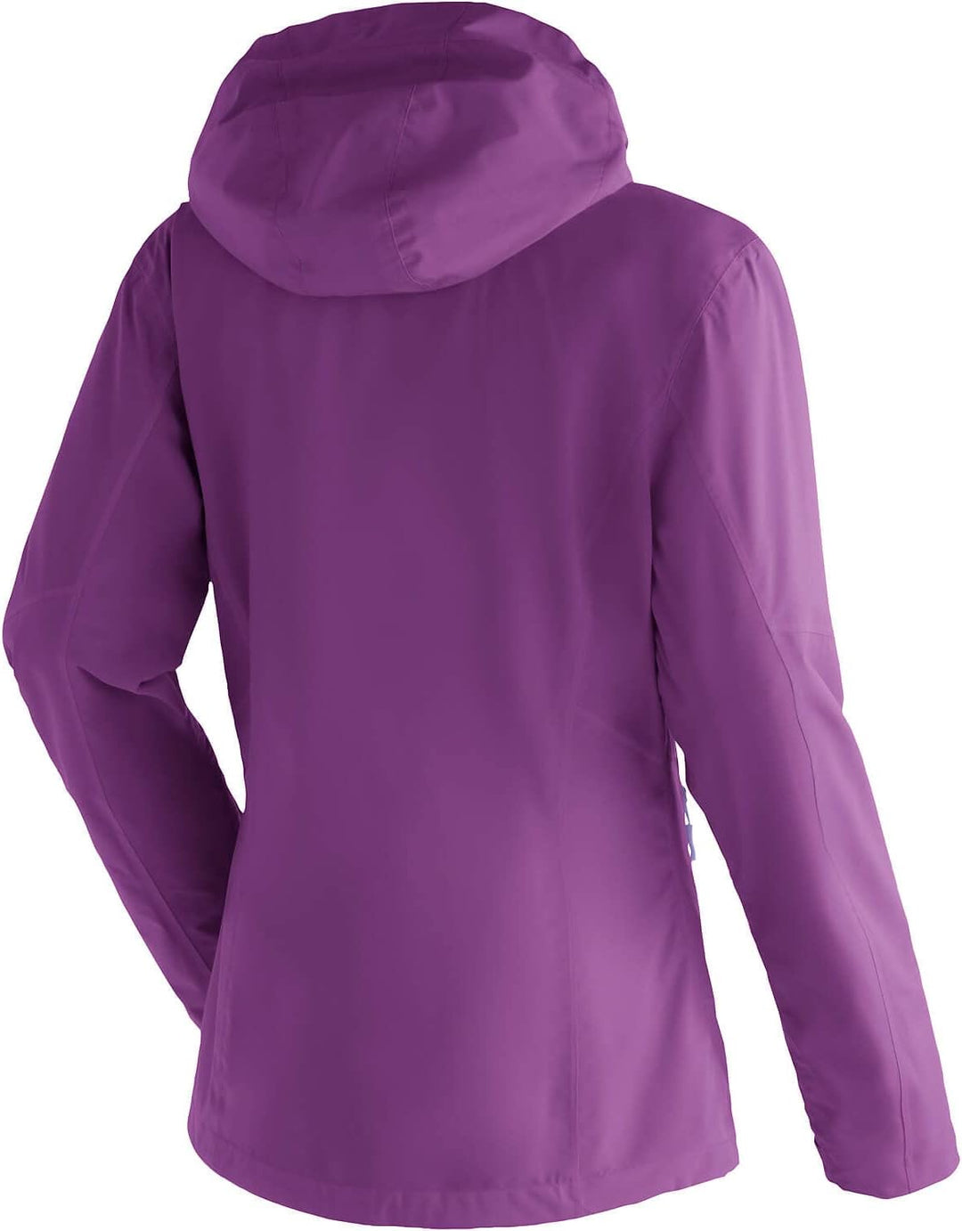 Maier Sports Damen Metor Rec W Funktionsregenjacke 38 heather/amethyst, 38 heather/amethyst